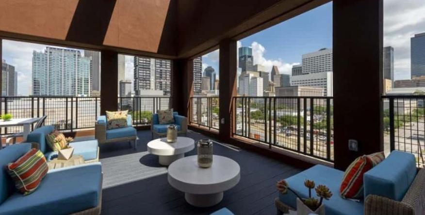 Sodo City Gem: Rooftop Skyline Pool Parking Wi-Fi Houston Ngoại thất bức ảnh